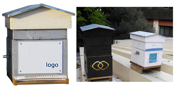 logos sur ruches